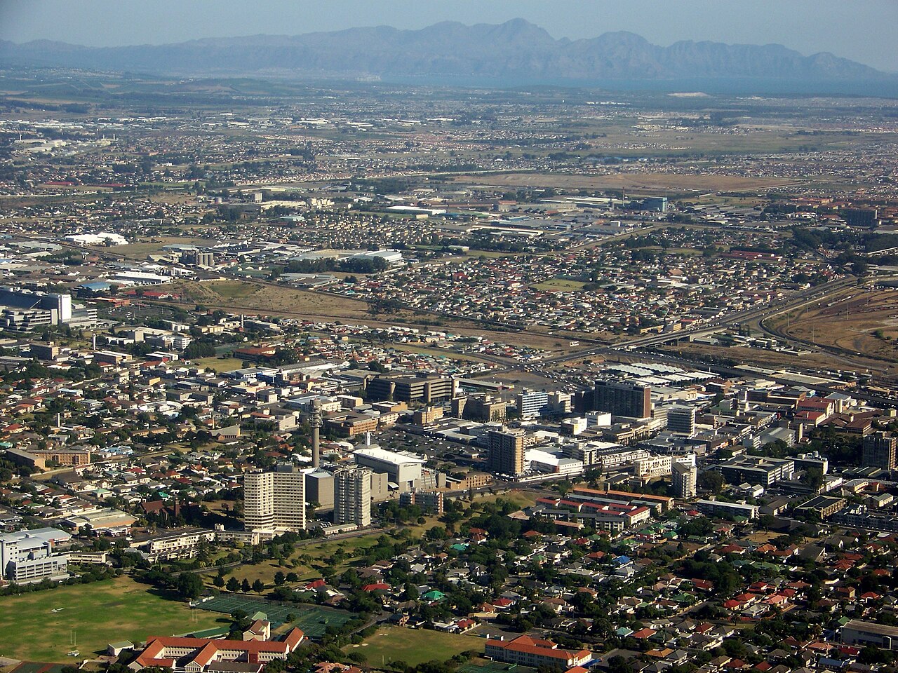 Bellville Western Cape - postal code 7530, city view