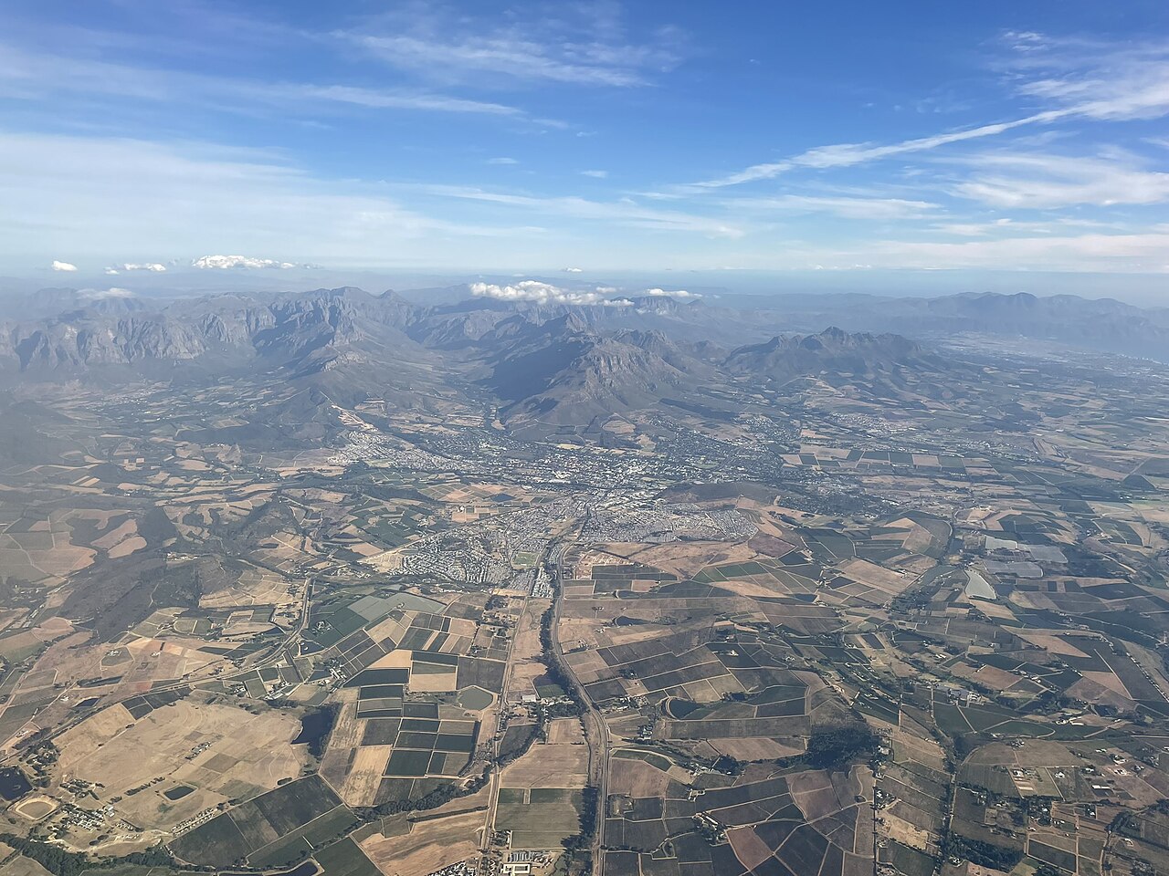 Stellenbosch Western Cape - postal code 7600, city view